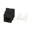 ONQ WP3475-BK-QUICK CONNECT CAT5E RJ45 KEYSTONE INSRT BLK