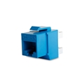 Wirepath Cat 5e RJ45 UTP Keystone Insert 180 Deg(Blue)