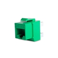 Wirepath Cat 5e RJ45 UTP Keystone Insert 180 Deg(Grn)