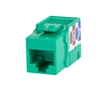 Wirepath Cat 5e RJ45 UTP Keystone Insert 90 Deg(Grn)