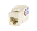 Wirepath Cat 5e RJ45 UTP Keystone Insert 90 Deg(Ivory)