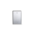 Wirepath Aluminum Single Blank Plate