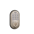 YALE BRONZE PUSH BUTTON LOCK ZWAVE 25 USERS KEYD DB